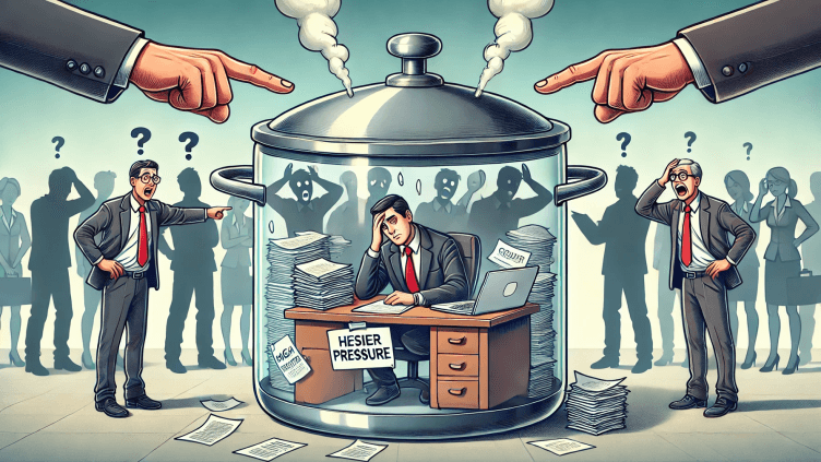 The Middle Management Pressure Cooker: Navigating Challenges and Breaking Through
